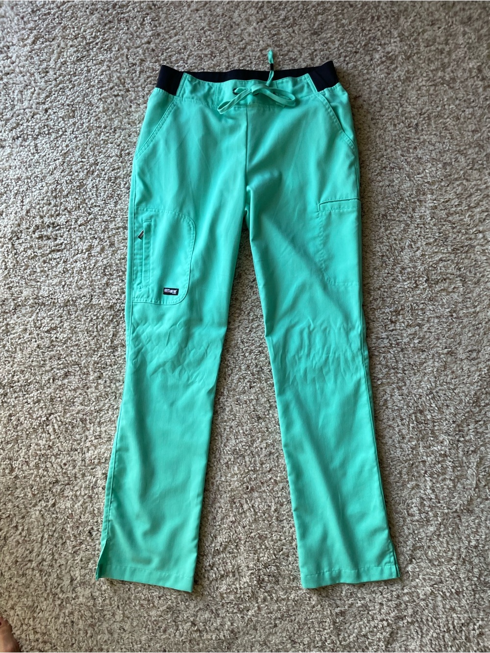 Grey's Anatomy Mint Green V-Neck Scrub Set Size XS - Picture 6 of 13